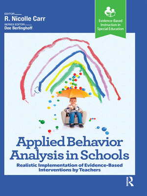 cover image of Applied Behavior Analysis in Schools